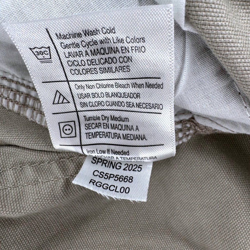 Coleman Rugged Canvas Utility Work Outdoor Pants 36x29 Khaki‎ Tan Straight Leg - Picture 7 of 7